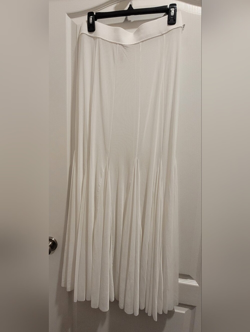 Free People Godet Girl Mesh Skirt in Ivory Sz M NWOT